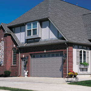exterior of newly built home